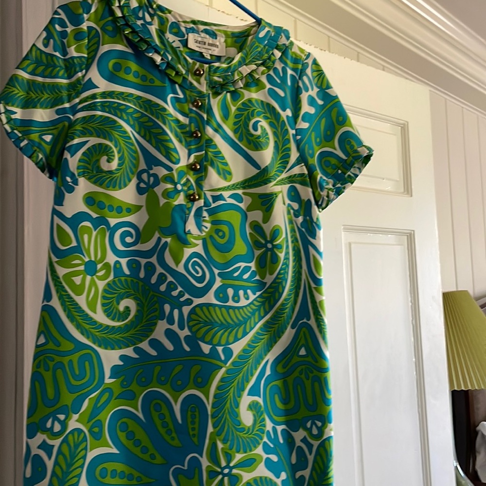 Skirtin around silk dress size 4